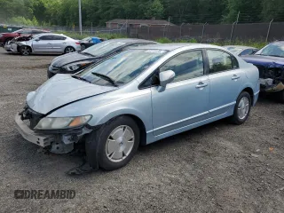 2006 Honda Civic z VIN JHMFA36286S030019, wystawiony jako Copart lot #57273125 z przebiegiem 214 853 mil mil oraz Szkoda całkowita • Salvage title. Historia ofert i sprzedaży dostępna na DreamBid. Obrazek 1.