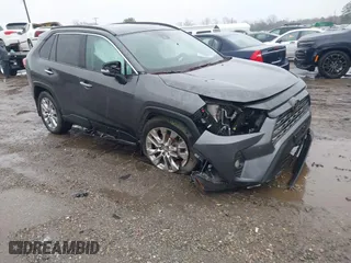 2019 Toyota RAV4 Limited with VIN 2T3N1RFV4KC034761, listed as a IAAI auction lot 41878212 with 33,752 mi miles. Bid and sale history available at carsss.com. Image 1.