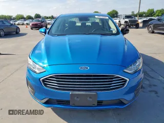 2020 Ford Fusion SE with VIN 3FA6P0HD5LR168627, listed as a Copart auction lot 59613065 with 36,537 mi miles and Salvage title. Bid and sale history available at DreamBid. Image 5.