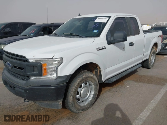 2020 Ford F-150 XL with VIN 1FTEX1EP9LKD96175, listed as a IAAI auction lot 41666800 with 113,702 mi miles. Bid and sale history available at carsss.com. Image 2.