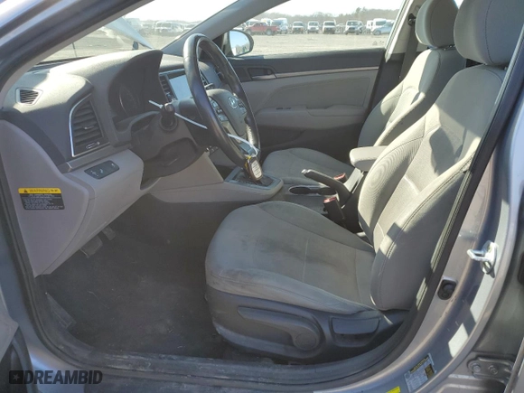 2017 Hyundai Elantra Limited with VIN 5NPD84LF0HH048291, listed as a Copart auction lot 47993615 with 126,530 mi miles and Salvage Title. Bid and sale history available at carsss.com. Image 7.