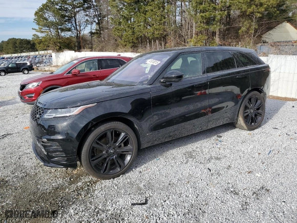 2021 Land Rover Range Rover Velar R-Dynamic S with VIN SALYT2EX9MA323581, listed as a Copart auction lot 41810015 with 74,613 mi miles and Clean Title. Bid and sale history available at carsss.com. Image 1.