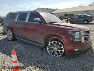 2017 Chevrolet Suburban Premier with VIN 1GNSKJKC5HR136087, listed as a Copart auction lot 48856185 with 89,536 mi miles and Salvage Title. Bid and sale history available at carsss.com. Image 4.