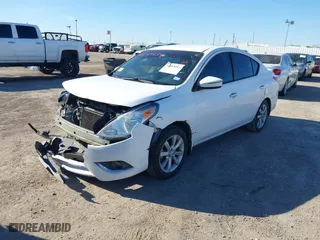 2017 Nissan Versa Sedan SV with VIN 3N1CN7AP4HL845311, listed as a IAAI auction lot 41693054 with 166,157 mi miles. Bid and sale history available at carsss.com. Image 2.