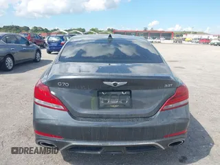 2020 Genesis G70 3.3T with VIN KMTG34LE8LU050941, listed as a IAAI auction lot 41676221 with 36,528 mi miles and . Bid and sale history available at DreamBid. Image 16.