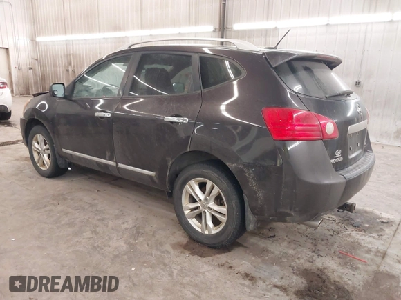2013 Nissan Rogue SL with VIN JN8AS5MV0DW659608, listed as a IAAI auction lot 41175220 with 124,353 mi miles and . Bid and sale history available at DreamBid. Image 3.