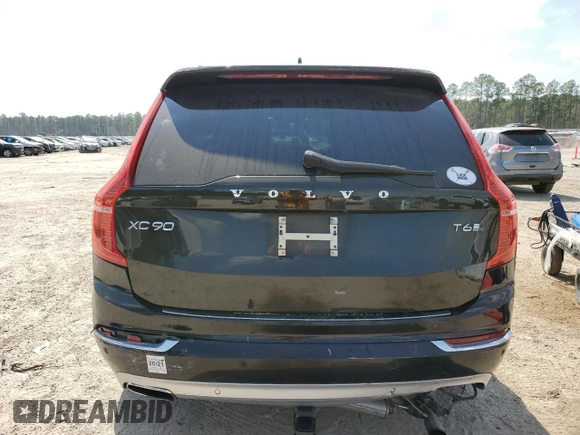 2018 Volvo XC90 Inscription with VIN YV4A22PLXJ1192434, listed as a Copart auction lot 48976025 with 121,826 mi miles and Salvage Title. Bid and sale history available at carsss.com. Image 6.