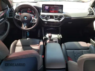 2023 BMW X3 M with VIN 5YM13EC0XP9R08389, listed as a Copart auction lot 60077684 with 27,959 mi miles and Salvage Title. Bid and sale history available at carsss.com. Image 8.