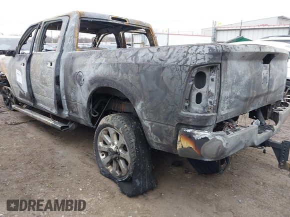 2023 Ram 2500 Laramie with VIN 3C6UR5FLXPG580487, listed as a IAAI auction lot 40980361 with 1 mi miles. Bid and sale history available at carsss.com. Image 3.