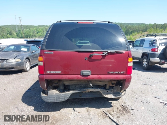 2002 Chevrolet Tahoe LT z VIN 1GNEC13Z72R276808, wystawiony jako IAAI lot #42133581 z przebiegiem 269 355 mil mil oraz . Historia ofert i sprzedaży dostępna na DreamBid. Obrazek 6.