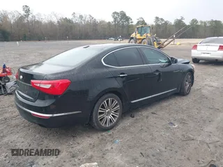 2014 Kia Cadenza Premium with VIN KNALN4D7XE5154705, listed as a IAAI auction lot 41288418 with 168,008 mi miles. Bid and sale history available at carsss.com. Image 4.