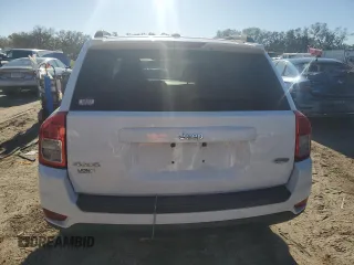 2012 Jeep Compass Latitude with VIN 1C4NJDEB4CD537763, listed as a Copart auction lot 84878244 with 198,582 mi miles and Clean Title. Bid and sale history available at DreamBid. Image 6.