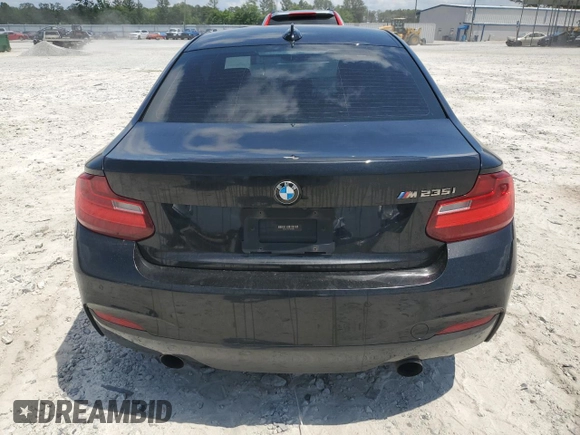 2015 BMW 2 Series M235i with VIN WBA1J7C59FV289292, listed as a Copart auction lot 54990895 with 156,750 mi miles and Clean Title. Bid and sale history available at carsss.com. Image 6.