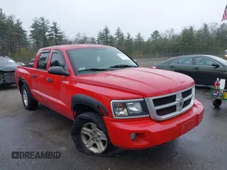 2011 Ram Dakota Bighorn/Lonestar with VIN 1D7RW3GK4BS549700, listed as a IAAI auction lot 42176692 with 167,832 mi miles. Bid and sale history available at carsss.com. Image 1.