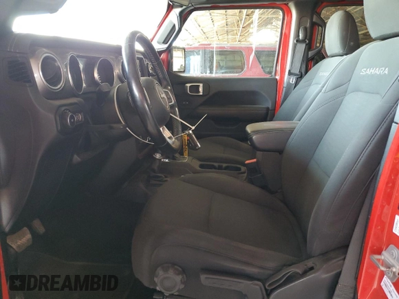 2020 Jeep Wrangler Unlimited Sahara Altitude с VIN 1C4HJXEN8LW268874, выставлен на аукционе Copart как лот 58557845 с пробегом 77 708 миль миль и Списание • Salvage title. История ставок и продаж доступна на DreamBid. Изображение 7.