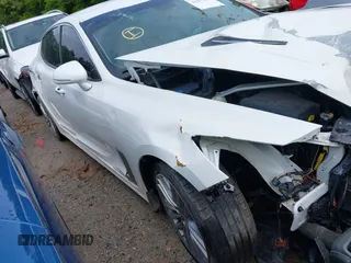 2018 Kia Stinger with VIN KNAE15LA1J6029913, listed as a IAAI auction lot 41477274 with 105,479 mi miles. Bid and sale history available at carsss.com. Image 19.