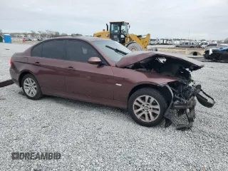 2007 BMW 3 Series 328i with VIN WBAVA37587ND55145, listed as a Copart auction lot 89303175 with Not provided miles and Salvage title. Bid and sale history available at DreamBid. Image 4.