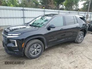 2025 Chevrolet Traverse FWD LT with VIN 1GNERGRS3SJ137561, listed as a Copart auction lot 57395295 with 5,716 mi miles and Salvage title. Bid and sale history available at DreamBid. Image 1.