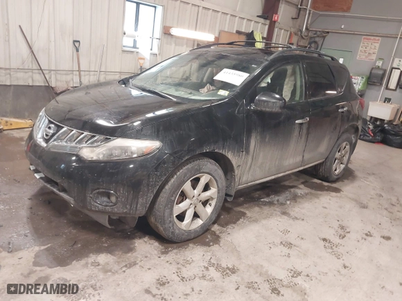 2010 Nissan Murano SL with VIN JN8AZ1MW4AW115279, listed as a IAAI auction lot 41435980 with 169,438 mi miles. Bid and sale history available at carsss.com. Image 17.