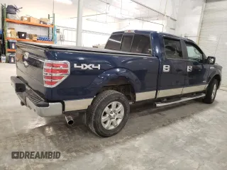 2013 Ford F-150 XL with VIN 1FTFW1ET7DKG50729, listed as a Copart auction lot 80607584 with 130,845 mi miles and Salvage Title. Bid and sale history available at carsss.com. Image 3.