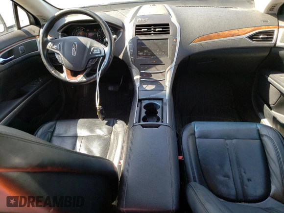2015 Lincoln MKZ with VIN 3LN6L2J94FR607095, listed as a Copart auction lot 58938345 with 120,008 mi miles and Salvage title. Bid and sale history available at DreamBid. Image 8.