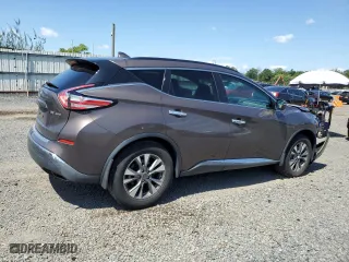 2017 Nissan Murano Platinum with VIN 5N1AZ2MH0HN116122, listed as a Copart auction lot 66810724 with 112,094 mi miles and Salvage Title. Bid and sale history available at carsss.com. Image 3.