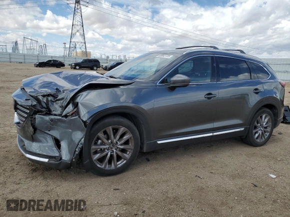 2021 Mazda CX-9 Grand Touring with VIN JM3TCBDY7M0536781, listed as a Copart auction lot 55862725 with 62,131 mi miles and Salvage title. Bid and sale history available at DreamBid. Image 1.