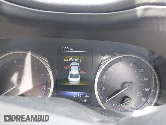 2017 Infiniti Q50 Premium with VIN JN1EV7AR6HM837923, listed as a IAAI auction lot 42255798 with 90,371 mi miles and . Bid and sale history available at DreamBid. Image 15.