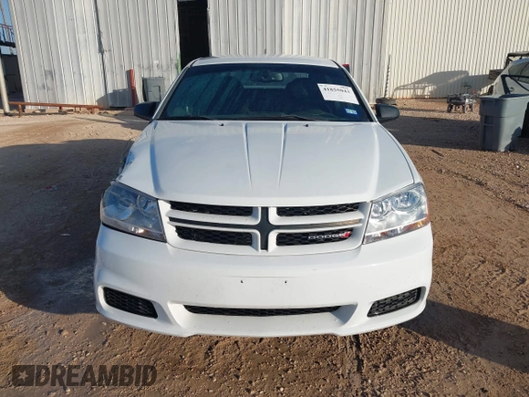 2014 Dodge Avenger SE with VIN 1C3CDZAB6EN180864, listed as a IAAI auction lot 41855043 with 99,977 mi miles. Bid and sale history available at carsss.com. Image 13.