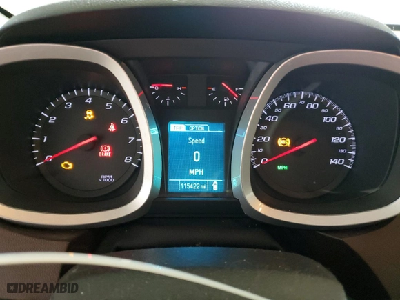 2013 Chevrolet Equinox LTZ with VIN 1GNFLGEK8DZ129228, listed as a Copart auction lot 50717895 with 115,422 mi miles and Salvage Title. Bid and sale history available at carsss.com. Image 9.