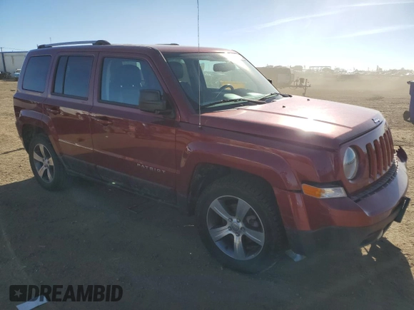 2016 Jeep Patriot High Altitude Edition with VIN 1C4NJRFB3GD658463, listed as a Copart auction lot 82340864 with 77,959 mi miles and Salvage Title. Bid and sale history available at carsss.com. Image 4.