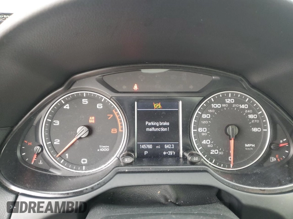 2010 Audi Q5 Premium Plus with VIN WA1LKAFP6AA098913, listed as a Copart auction lot 47976505 with 145,760 mi miles and Salvage title. Bid and sale history available at DreamBid. Image 9.
