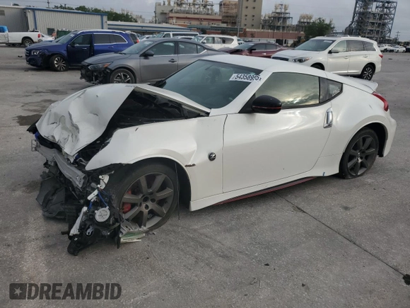 2017 Nissan 370Z with VIN JN1AZ4EH1HM950925, listed as a Copart auction lot 54358955 with 72,519 mi miles and Clean Title. Bid and sale history available at carsss.com. Image 1.