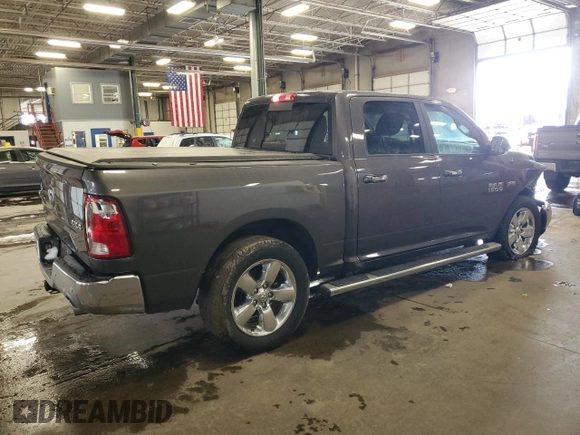 2018 Ram 1500 Big Horn with VIN 3C6RR7LTXJG198280, listed as a Copart auction lot 47587635 with 80,998 mi miles and Salvage Title. Bid and sale history available at carsss.com. Image 3.