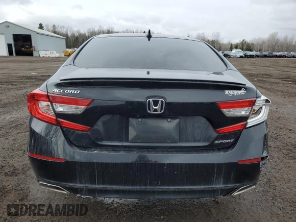 2019 Honda Accord Sport with VIN 1HGCV1F37KA804249, listed as a Copart auction lot 47674595 with 110,453 mi miles and Clean Title. Bid and sale history available at DreamBid. Image 6.