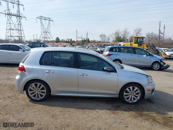 2013 Volkswagen Golf TDI w/Sunroof & Nav with VIN WVWNM7AJ1DW031965, listed as a IAAI auction lot 41805349 with 184,738 mi miles. Bid and sale history available at carsss.com. Image 13.