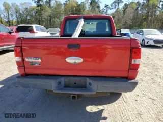 2010 Ford Ranger XL with VIN 1FTKR1AD3APA57209, listed as a Copart auction lot 50052105 with 200,011 mi miles and Salvage Title. Bid and sale history available at carsss.com. Image 6.