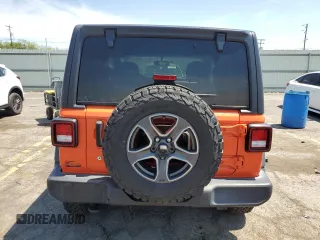 2019 Jeep Wrangler Sport S z VIN 1C4GJXAG8KW576807, wystawiony jako Copart lot #56577505 z przebiegiem 79 968 mil mil oraz Szkoda całkowita • Salvage title. Historia ofert i sprzedaży dostępna na DreamBid. Obrazek 6.