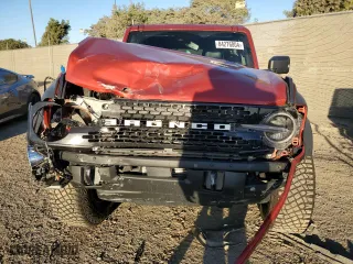 2024 Ford Bronco Wildtrak with VIN 1FMEE2BP5RLA54608, listed as a Copart auction lot 84276804 with 7,011 mi miles and Salvage Title. Bid and sale history available at carsss.com. Image 5.