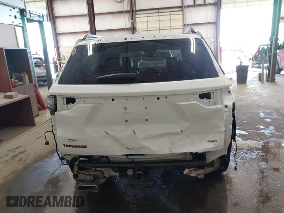2021 Chevrolet Traverse Premier with VIN 1GNEVKKW0MJ266937, listed as a IAAI auction lot 41378033 with 34,683 mi miles. Bid and sale history available at carsss.com. Image 17.