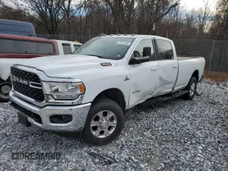 2022 Ram 3500 Big Horn with VIN 3C63R3HL9NG214434, listed as a Copart auction lot 79731294 with 106,927 mi miles and Salvage Title. Bid and sale history available at carsss.com. Image 1.
