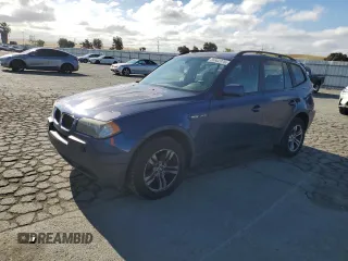 2004 BMW X3 3.0i z VIN WBXPA93444WA61102, wystawiony jako Copart lot #56602875 z przebiegiem 211 470 mil mil oraz Szkoda całkowita • Salvage title. Historia ofert i sprzedaży dostępna na DreamBid. Obrazek 1.