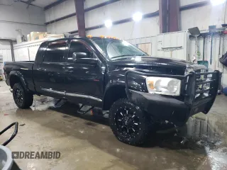 2007 Dodge Ram 3500 SXT with VIN 3D7MX39A67G801022, listed as a Copart auction lot 43378065 with 232,050 mi miles and Salvage Title. Bid and sale history available at carsss.com. Image 4.
