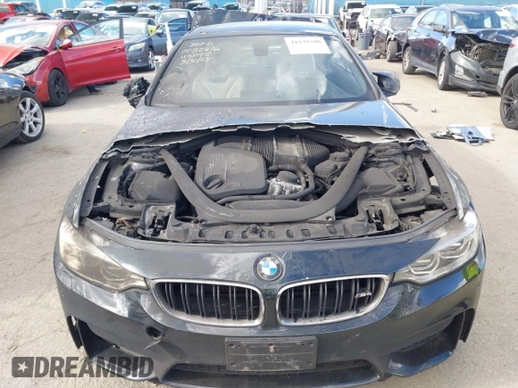 2016 BMW M4 with VIN WBS3U9C58GP969536, listed as a IAAI auction lot 41939708 with 1 mi miles. Bid and sale history available at carsss.com. Image 11.