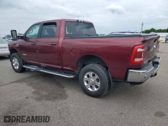2020 Ram 2500 Big Horn with VIN 3C6UR5DJ0LG157767, listed as a Copart auction lot 59517015 with 30,969 mi miles and Salvage title. Bid and sale history available at DreamBid. Image 2.