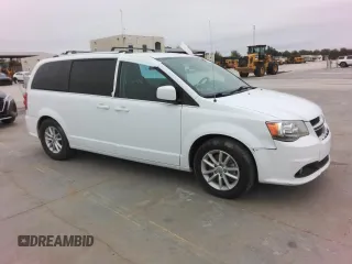 2018 Dodge Grand Caravan SXT with VIN 2C4RDGCGXJR215714, listed as a Copart auction lot 42568725 with Not Provided miles and Non Repairable. Bid and sale history available at DreamBid. Image 4.