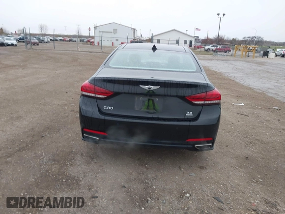 2017 Genesis G80 3.8L z VIN KMHGN4JE9HU175476, wystawiony jako IAAI lot #40933618 z przebiegiem 136 354 mil mil oraz . Historia ofert i sprzedaży dostępna na DreamBid. Obrazek 16.