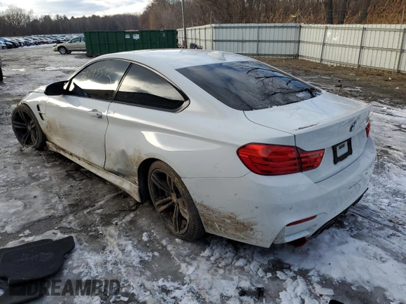 2015 BMW M4 with VIN WBS3R9C59FK332510, listed as a Copart auction lot 72093592 with 0 mi miles. Bid and sale history available at carsss.com. Image 2.