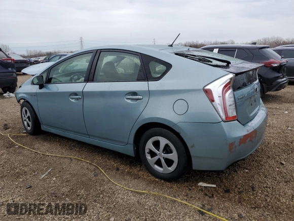 2014 Toyota Prius Four with VIN JTDKN3DU6E1735527, listed as a Copart auction lot 50796285 with 442,688 mi miles and Salvage Title. Bid and sale history available at carsss.com. Image 2.