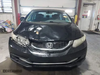 2013 Honda Civic Sdn LX with VIN 19XFB2F55DE042566, listed as a IAAI auction lot 41184645 with 75,641 mi miles. Bid and sale history available at carsss.com. Image 12.